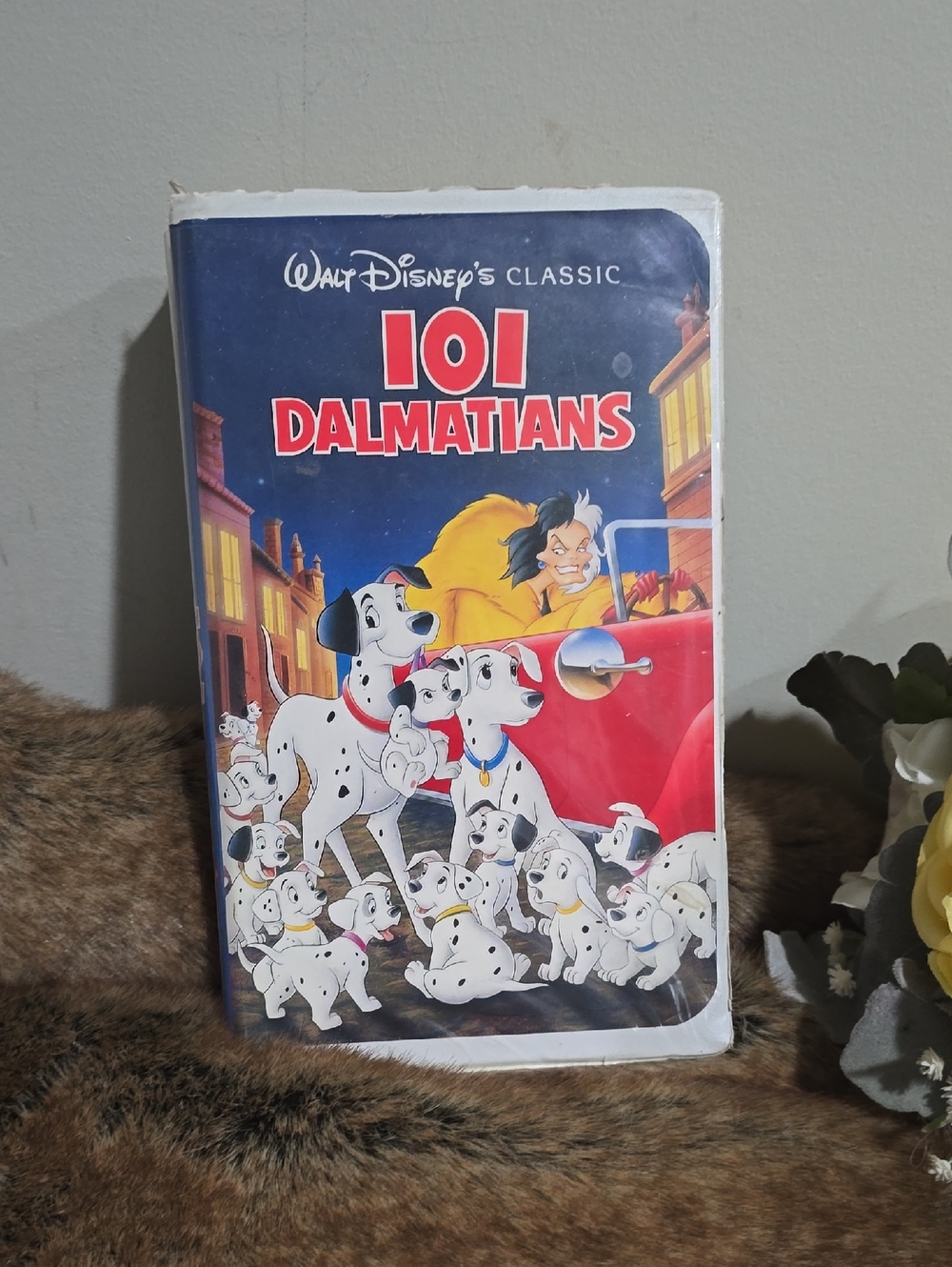 Disney 101 Dalmatians Black VHS Tape